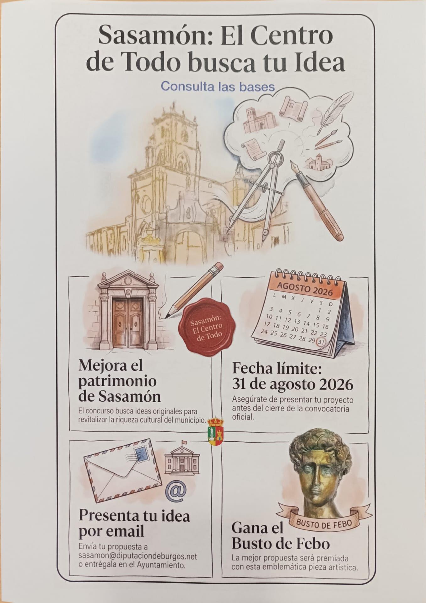 Sasamón: El Centro de Todo busca tu Idea